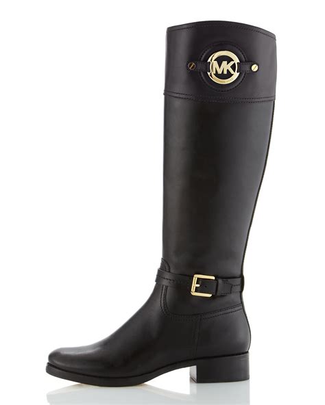 michael kors stockard tall leather riding boots|Michael Kors Stockard Tall Leather Riding Boots 7 Women’s.